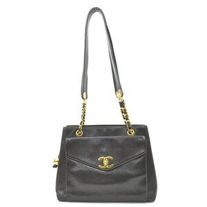 Chanel Shoulder Bag Leather